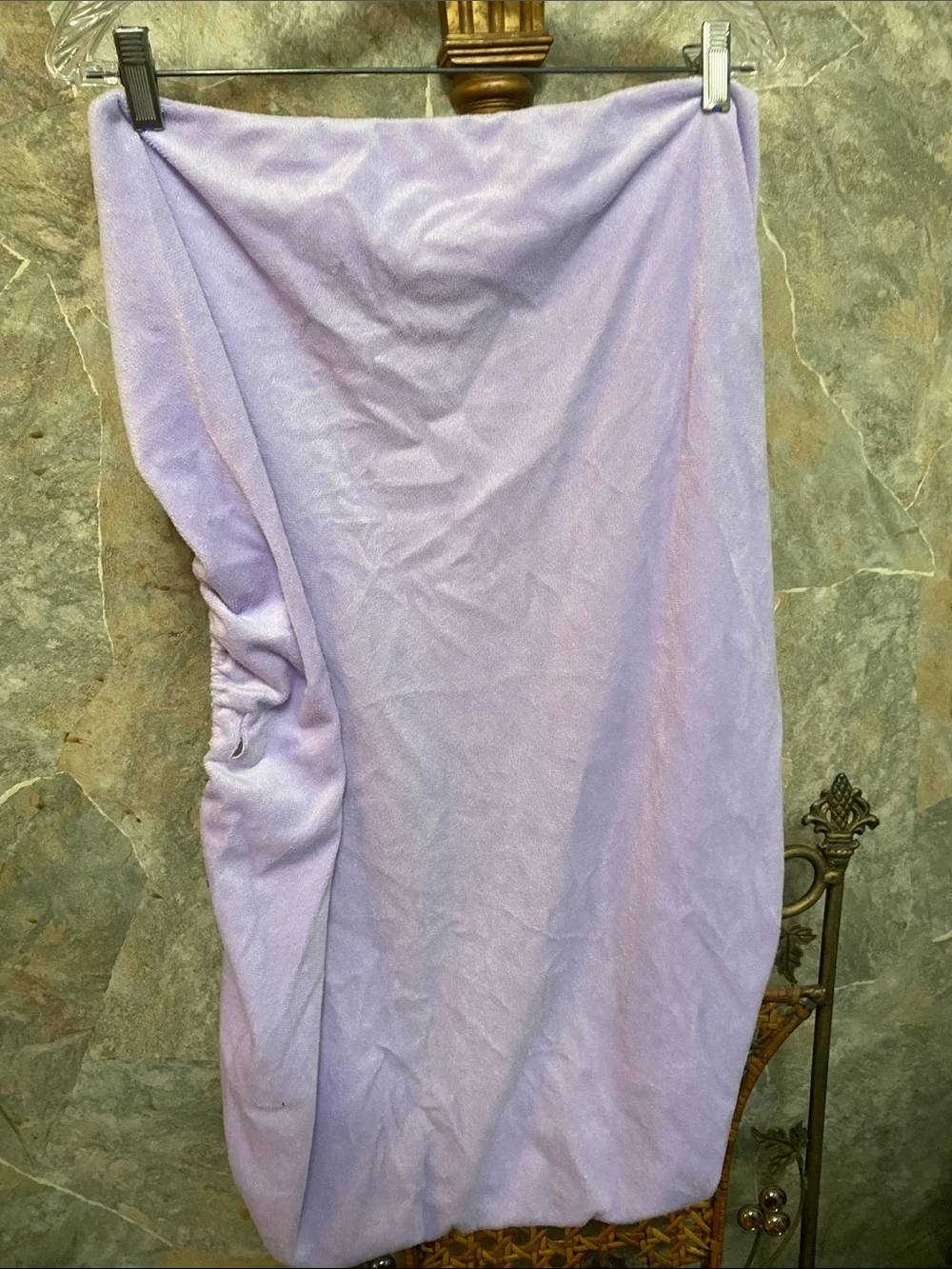 Bassinet changing table pad sheet fitted velour soft cozy covers cradle 4